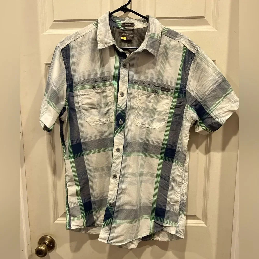Eddie Bauer Classic Fit‎ Voyager Flex Men’s size Large